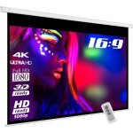 cran de projection motoris esmart economy exm 200 x 113 cm (90) - 16:9 - 4k hd 3d - tlcommande