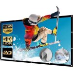 �cran de projection nierbo 200 16:9 full hd / 4k / 3d - 443�249 cm gain 14 angle 160� 22 ?illets