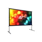 Ecran de projection avec pieds - elite screens - oms100h2 - 100 - 16:9 - cinewhite