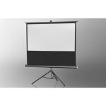 Ecran de projection avec tr�pied - celexon - economy 158x89 - dos noir - rapport 16:9 - gain 1. 0x