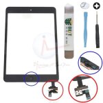 Ecran vitre tactile ipad mini noir complet assembls ic composant bouton outils