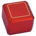 Ecrin bague - rouge