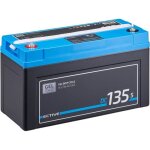 Ective 12v 135ah gel batterie decharge lente deep cycle dc135s avec cran lcd / marine moteur electrique ...