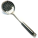 Ecumoire de cuisine inox