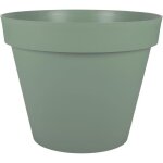 Eda pot de fleur rond toscane - 76 l -  60 x h 47 cm - vert laurier