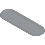 Soucoupe cancun - 69x22cm - gris b�ton - eda plastiques