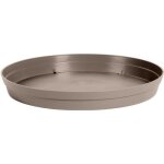 Eda soucoupe ronde toscane - � 345 x h 410 cm pour pot � 48 cm - taupe