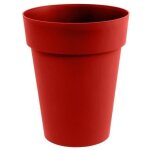 Eda vase toscane mi - haut - Ø 44 x 53 cm - 50 l - rouge rubis Eda vase toscane mi - haut - Ø 44 x 53 cm - 50 l - rouge rubis