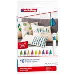Edding feutres  textile 10 pcs multicolore 4600