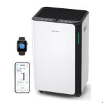 Edendirect d�shumidificateur compresseur 20l / jour avec r�servoir 4. 5l minuterie 24contr�le intelligent ...