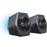 Enceintes bureau 2. 0 - edifier - g2000 - bluetooth - rgb - noir