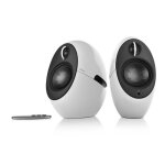 Enceinte connecte hifi edifier e25hd luna eclipse blanc vendues par paire