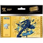Édition collector - cartoon kingdom - golden ticket one piece - sanji - 72 x 145 cm - rare et exclusive ... Édition collector - cartoon kingdom - golden ticket one piece - sanji - 72 x 145 cm - rare et exclusive ...