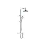 Edouard rousseau - colonne de douche thermostatique lueggo - douchette 5 jets - s�curit� 38�c - plusieurs ...