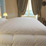 dredon gonflant - castex couettes naturelles - blanc 200x170 cm - 90% duvet neuf - antiallergique