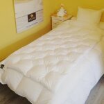 Édredon plaid - castex couettes naturelles - 90x150 cm - 90% duvet neuf - antiallergique - fabrication ... Édredon plaid - castex couettes naturelles - 90x150 cm - 90% duvet neuf - antiallergique - fabrication ...