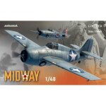 Eduard - maquette avion midway dual combo limited eduard11166 1:48 - ref : 13272
