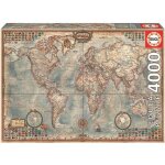 Puzzle mappemonde educa 4000 pi�ces - collection adulte - mixte - a partir de 12 ans