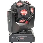 Effet de lumière lyre dmx à led rgbw 4 - en - 1 ibiza light e - cosmos 12x10w Effet de lumière lyre dmx à led rgbw 4 - en - 1 ibiza light e - cosmos 12x10w
