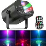 Jeux de lumires dj - non spcifi - boule disco laser - 2 trous - 120 motifs - alimentation usb