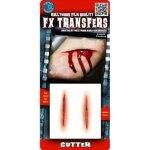 Effets spéciaux - blessures coupures transfert à leau - kit de maquillage - effrayant de réalisme Effets spéciaux - blessures coupures transfert à leau - kit de maquillage - effrayant de réalisme