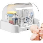 Egouttoir biberon bebe avec couvercle bote de rangement pour biberon rangement stockage avec bac  eau ...