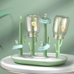 gouttoir  biberon bb vert bouteille porte - gobelet pour bb enfant en bas ge