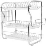 �gouttoir vaisselle 3 �tages - �gouttoir � couverts - 3 plateaux d?�gouttement