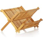 gouttoir pour vaisselle pliable - gouttoir en bambou - gouttoir  vaisselle - sche - vaisselle - ...