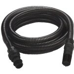 Einhell tuyau daspiration noir 4 mtres avec embouts en pvc