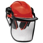 Einhell casque de protection forestier (rabattable et r�glable oreillettes anti - bruit orientables)