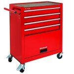 Chariot - einhell - tc tw 100 - max. 75 kg - 4 tiroirs souples - 4 roulettes pivotantes