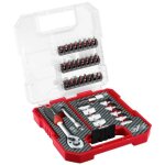 Einhell l - case coffret de 37 embouts de vissage et douilles