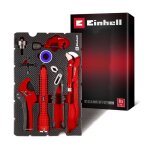 Einhell mix&match insert plomberie 8 pcs (coupe - tube cl� lavabo pinces cl� armoire ruban isolant syst�me ...
