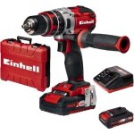 Einhell professional perceuse visseuse  percussion tp - cd 18 li - i bl pxc (18v) livr avec 2 batteries ...