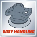 Einhell polisseuse pour carrosserie cc - po 90 (90w diamtre 240mm) livr avec bonnet textile et bonnet ...