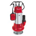 Einhell pompe d?vacuation pour eaux charges gc - dp 1340 g (1300 w refoulement 10 m cble 10 m) livre ...