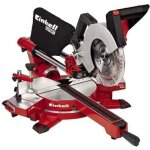 Einhell scie  onglet radiale 210mm 1600w te - sm 2131 dual lame 48 dents