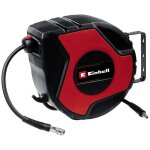 Einhell enrouleur de tuyau pneumatique tc - ph 150 (longueur du tuyau 15 m + tuyau de raccordement de ...