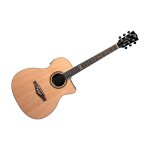 Eko nxt a100cwe auditorium cutaway natural guitare folk �lectro