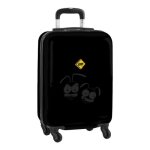 Valise cabine - el hormiguero - noir - 34. 5 x 55 x 20 cm - coque rigide - 4 roulettes 360