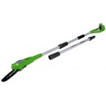 Elagueuse sur perche - greenworks - g24ps20 - 20 cm - electrique - batterie fournie