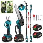 �lagueuse sur perche - newbeny - newbeny - guide 20 cm (8) - 2x 3ah - perche t�lescopique 109?208 cm
