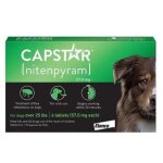 Elanco capstar 57 mg pour grands chiens 6 tablets