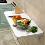 Elancooh table pliante murale table de cuisine et table de salle  manger multifonctionnel table murale ...