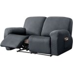 Elastique canap relax sofa housse avec poche 2 place fauteuil relax housse de canap antidrapant les ...