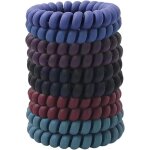 lastiques  cheveux femmesbandeau spirale mat givrlastique  cheveux en spirale en plastiquepour femmes10pc ...