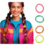 �lastiques � cheveux - guirca - lot de 5 - multicolore - polyester - mixte