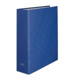 Elba classeurs balacron a4 - dos 80 mm - 4 anneaux - bleu