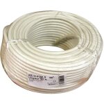 Electraline câble h05vvf 3x1. 5 50 m blanc couronne Electraline câble h05vvf 3x1. 5 50 m blanc couronne